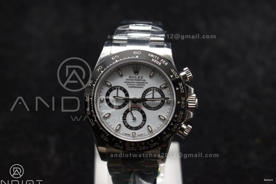 Dial SH4130 Case Daytona SS 904L Best Bracelet and Edition 1:1 White 116500 ZF 1104